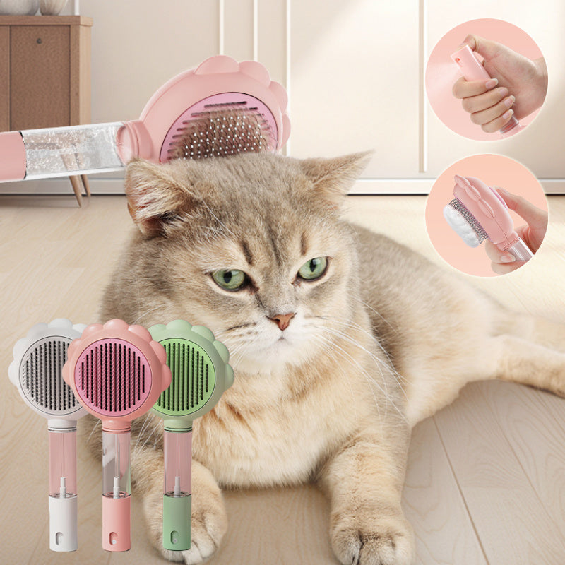 2 In 1 Self Cleaning Dog / Cat Brush