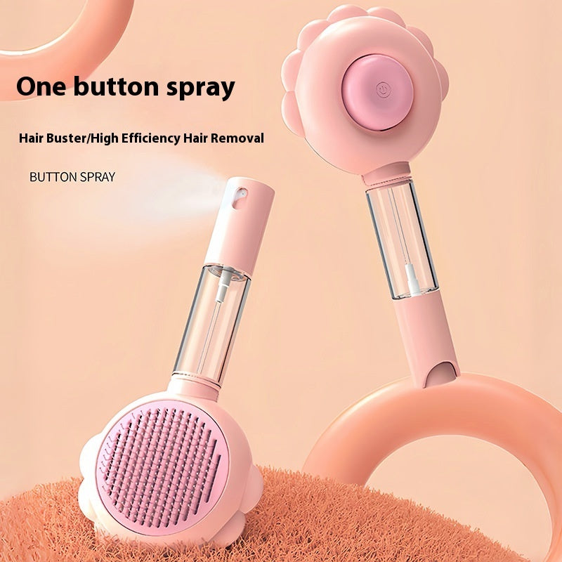 2 In 1 Self Cleaning Dog / Cat Brush