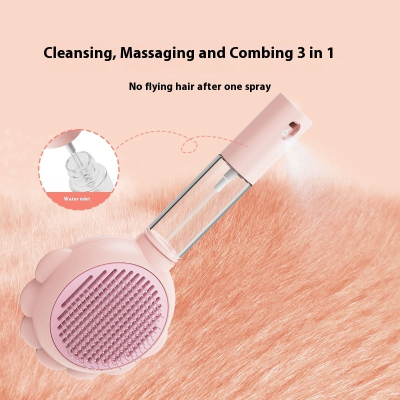 2 In 1 Self Cleaning Dog / Cat Brush